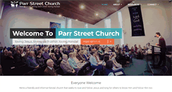 Desktop Screenshot of parrstchurch.org